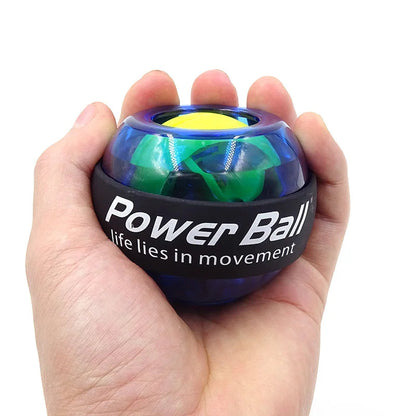 LED Wrist Ball Trainer Gyroscope Strengthener Gyro Power Ball Arm Exerciser Exercise Machine Gym powerball Fitness Equipment eprolo