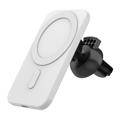 15w Magnetic Car Wireless Charger Qi Fast Charging Mount Air Vent Phone Stand For iPhone 12 Pro Max 12 Mini Magsafe Car Holder eprolo