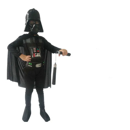 International Children's Day cosplay muscle clothes Superman Star Wars Iron Man White Soldier Black Samurai suit - Smart Savvy